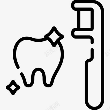 牙科牙医48直系图标图标