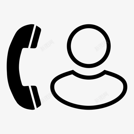 电话呼叫对话图标svg_新图网 https://ixintu.com 呼叫 呼叫中心 对话 拨号 电话