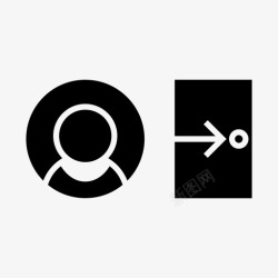 登入界面设计用户登录签入进来图标高清图片