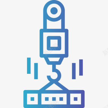起重机建筑47坡度图标图标