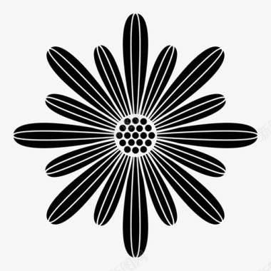 雏菊菊科花图标图标