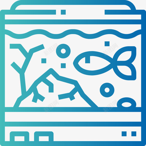 鱼缸水族馆4坡度图标svg_新图网 https://ixintu.com 坡度 水族馆 鱼缸