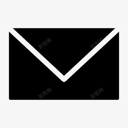 电子邮件信封新电子邮件图标svg_新图网 https://ixintu.com 信封 打开 用户界面 电子邮件