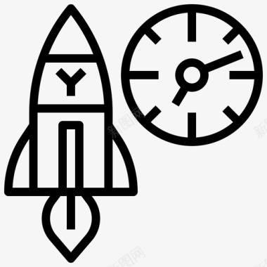 计时器天文钟核武器图标图标