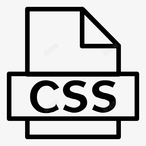 css扩展名文件图标svg_新图网 https://ixintu.com css 扩展名 文件