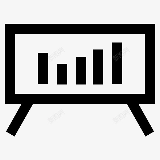 演示板互联网图标svg_新图网 https://ixintu.com 互联网 优化 搜索 搜索引擎 演示 网站