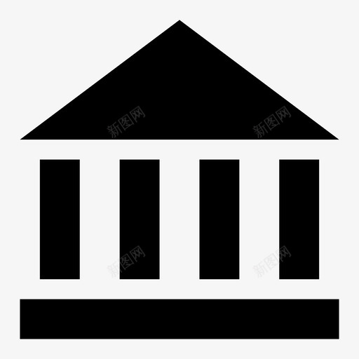 银行银行大楼中央银行图标svg_新图网 https://ixintu.com UI 中央 储蓄所 储蓄银行 响应 图标 大楼 用户界面 银行