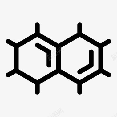 配方化学化合物图标图标