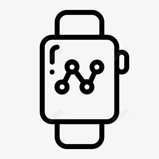 定时器数字手表流行运动和健康图标svg_新图网 https://ixintu.com 健康 定时器 手表 数字 流行 运动