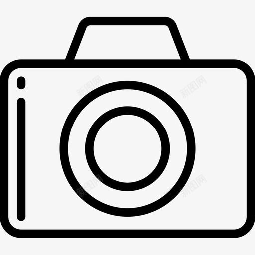 照相摄像机移动接口图标svg_新图网 https://ixintu.com 接口 摄像机 照相 移动 线性
