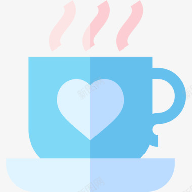 咖啡杯母亲节18平装图标图标
