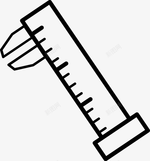 高度长度尺寸图标svg_新图网 https://ixintu.com 体积 宽度 尺寸 长度 高度