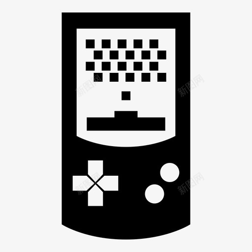 gamepad娱乐gameboy图标svg_新图网 https://ixintu.com gameboy gamepad games play 娱乐