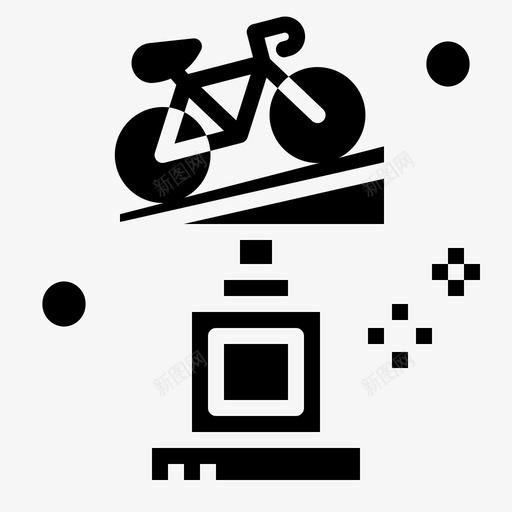 复选标记奖励冠军图标svg_新图网 https://ixintu.com 优胜者 冠军 复选 奖励 实心 标记 自行车 运动