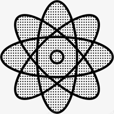 物理原子教育星罗棋布图标图标