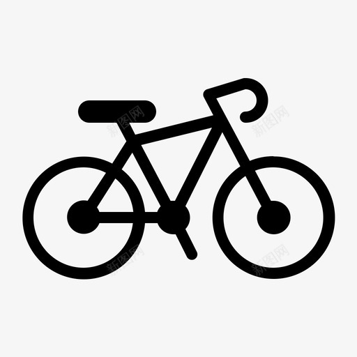 自行车山地车自行车运动图标svg_新图网 https://ixintu.com 健康 大众 山地 自行车 自行车运动 运动