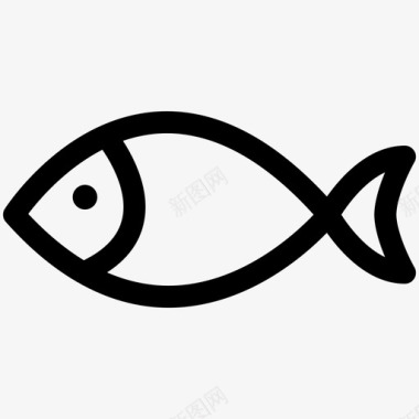 鱼钓鱼食物图标图标