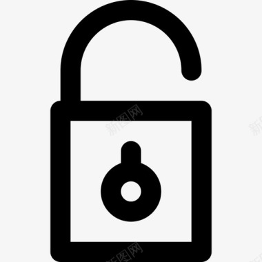 解锁密码安全图标图标