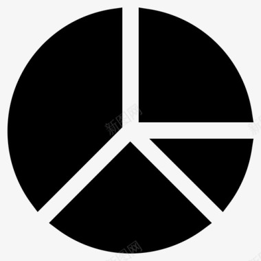 饼图业务图表图标图标