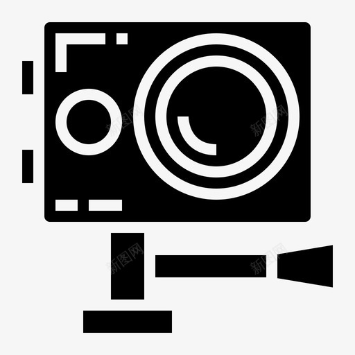 动作摄像机娱乐摄影图标svg_新图网 https://ixintu.com 动作 娱乐 实心 摄像机 摄影 摩托车 科技