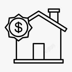 房产代理抵押贷款经纪人房产代理图标高清图片