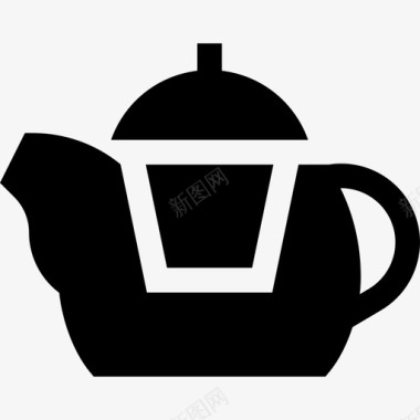 茶壶早餐26装满图标图标