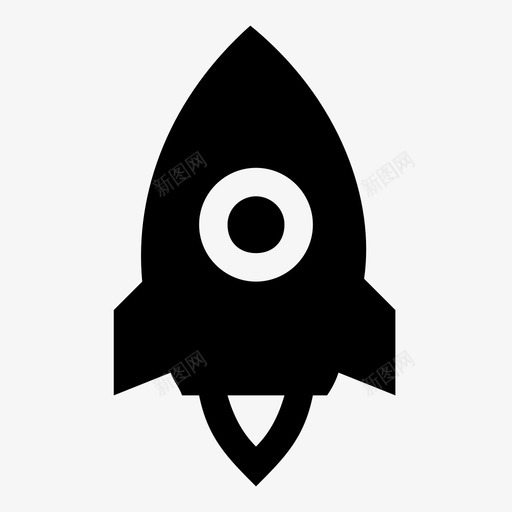 火箭飞机发射图标svg_新图网 https://ixintu.com UI 发射 启动 响应 图标 导弹 火箭 用户界面 飞机