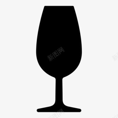 科皮塔雪利酒杯酒类饮料图标图标