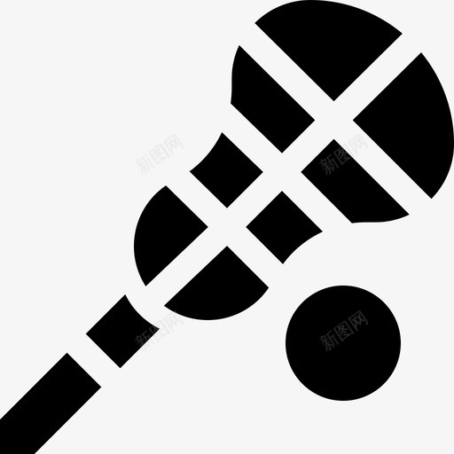 曲棍球运动87填充图标svg_新图网 https://ixintu.com 填充 曲棍球 运动