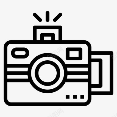 摄影照相机电子图标图标