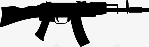 枪机枪武器图标图标