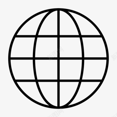全球互联网互联网标志图标图标