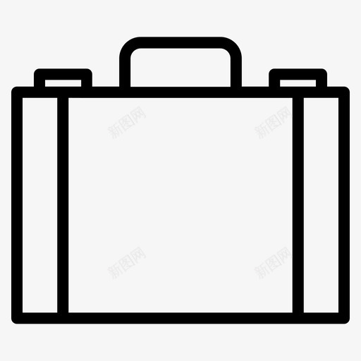公文包衬衫物品图标svg_新图网 https://ixintu.com 公文包 套装 度假 必备 物品 衬衫