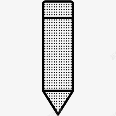 铅笔书写抽象点图标图标