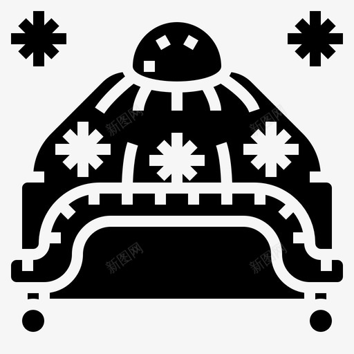 纱帽服装冬季图标svg_新图网 https://ixintu.com 冬季 圣诞 服装 纯色 纱帽 羊毛