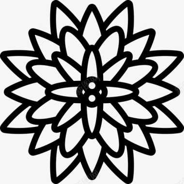 莲花瑜伽图标图标