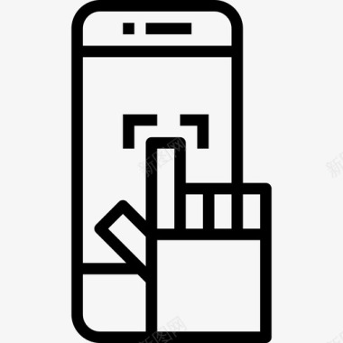 线控智能手机6图标图标