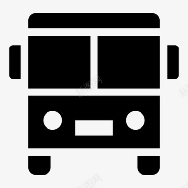 巴士巴士预订班车图标图标