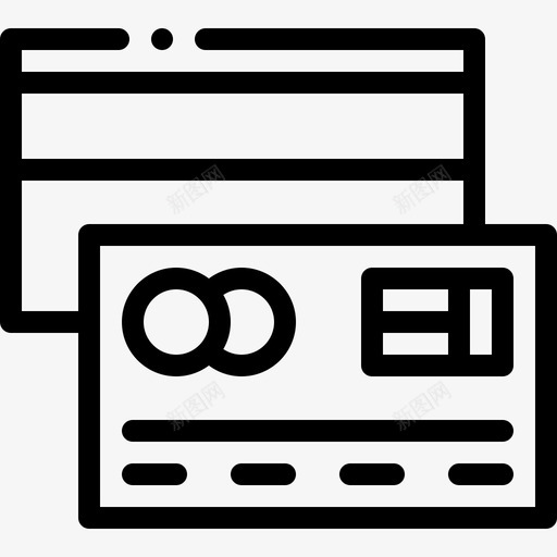 信用卡支付46直拨图标svg_新图网 https://ixintu.com 信用卡 支付 直拨