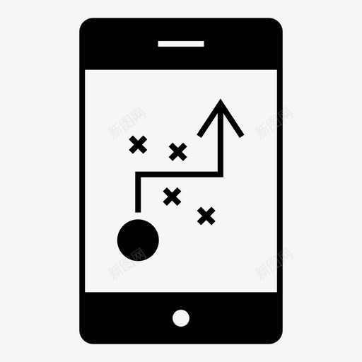 手机计划体育场图标svg_新图网 https://ixintu.com 体育场 战略 手机 计划 足球