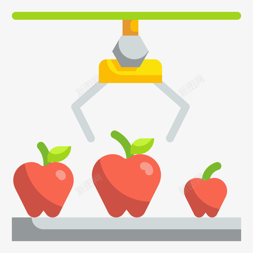 输送机食品技术3扁平图标svg_新图网 https://ixintu.com 扁平 技术 输送机 食品