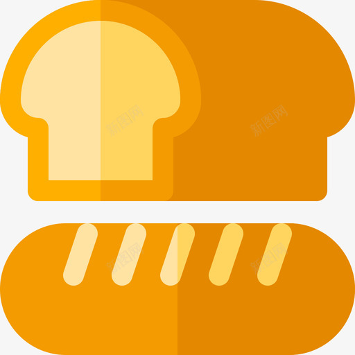 面包78号餐厅平铺图标svg_新图网 https://ixintu.com 78号 平铺 面包 餐厅