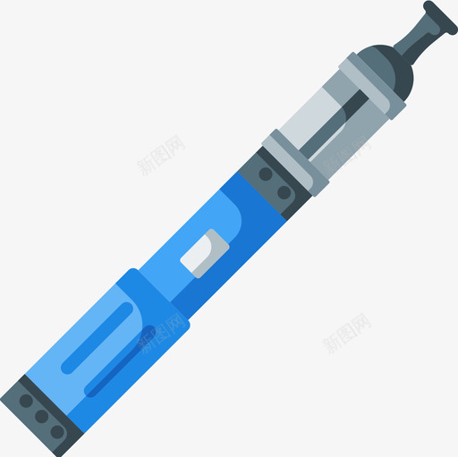 Vaper戒烟7平淡图标svg_新图网 https://ixintu.com Vaper 平淡 戒烟