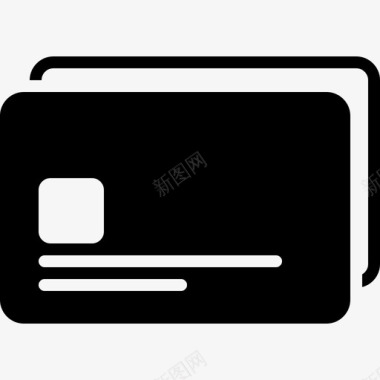 电子转账信用卡数字图标图标