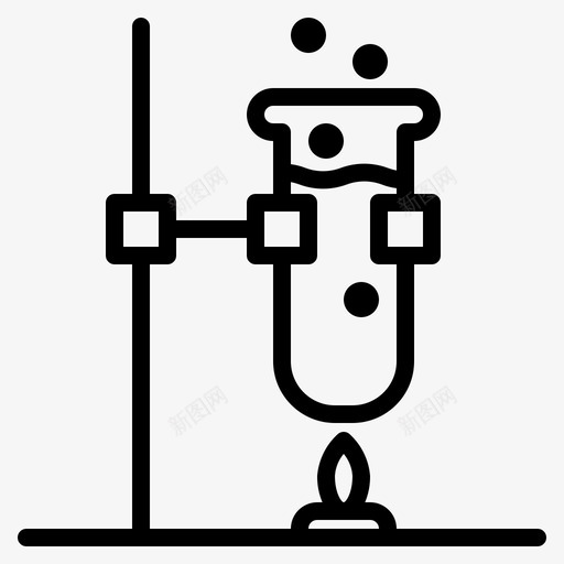 科学实验教育设备图标svg_新图网 https://ixintu.com 实验 工具 教育 科学 科学实验 设备