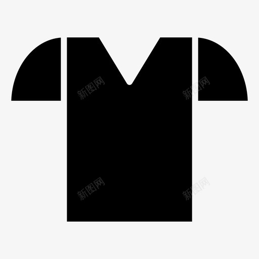 t恤服装时装和服装填充图标svg_新图网 https://ixintu.com 填充 时装 服装