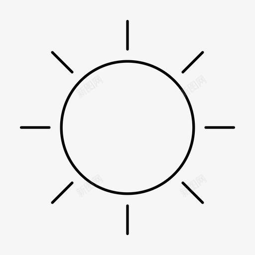 阳光明亮闪亮图标svg_新图网 https://ixintu.com 图标 夏日 明亮 节日 闪亮 阳光