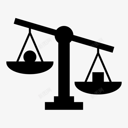 平衡决策法律图标svg_新图网 https://ixintu.com 决策 平衡 法律 规模 财务