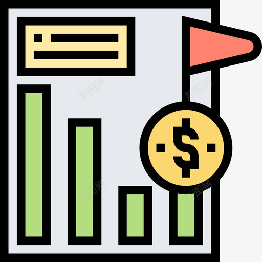 投资财务策略12线性颜色图标svg_新图网 https://ixintu.com 投资 策略 线性 财务 颜色