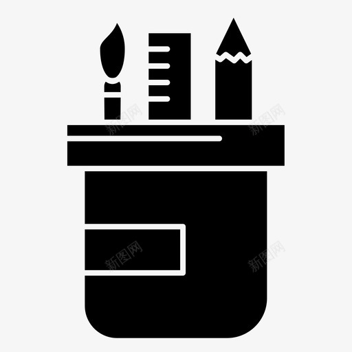 文具钢笔铅笔图标svg_新图网 https://ixintu.com 天平 文具 钢笔 铅笔